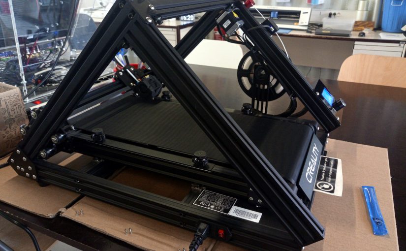 Mise en route de la CR-30 #3DPrintMill (avril 2021)